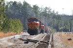 BNSF 8143 rests in a trio of units